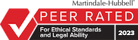 Lawfirm Martindale Peer Rated